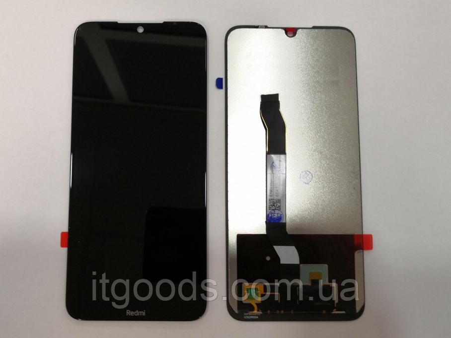 Оригінальний дисплей (модуль) + тачскрін (сенсор) для Xiaomi Redmi Note 8T (чорний колір, Original (PRC))