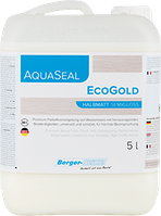 Однокомпонентный паркетный лак Berger AquaSeal Eco Gold 5, Півмат