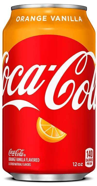 Coca-Cola Orange Vanilla Кока Кола Апельсин Ваніла