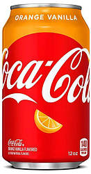 Coca-Cola Orange Vanilla Кока Кола Апельсин Ваніла
