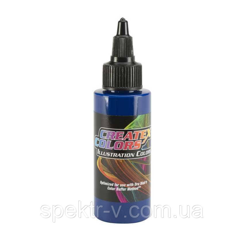 Фарба для аерографа Createx Illustration Opaque Dark Blue (покривний темно-синій) 5075-01, 30 мл
