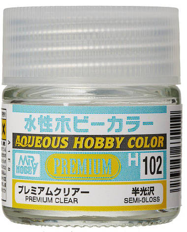 Premium Clear Semi-gloss 10 мл. MR. HOBBY H102, фото 2