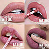Матова помада Aden Tattoo Effect Lipstick No01, фото 9