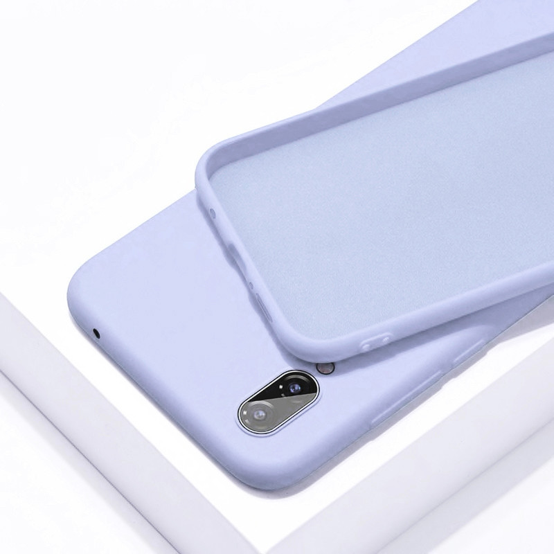 Чохол силіконовий SLIM для iPhone X/XS Lilac