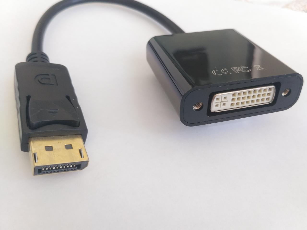 Конвертер DisplayPort - DVI (A-DPM-DVIF-002) 30см