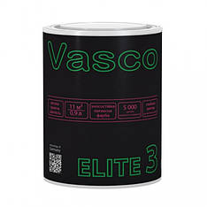 Vasco ELITE 3 зносостійка латексна фарба для стін і стель 0.9 л, 2,7л, 9 л