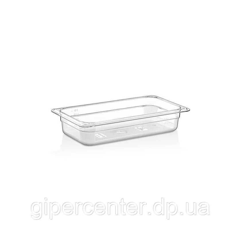 Гастроємність GN 1/3 065 мм із полікарбонату, фото 1