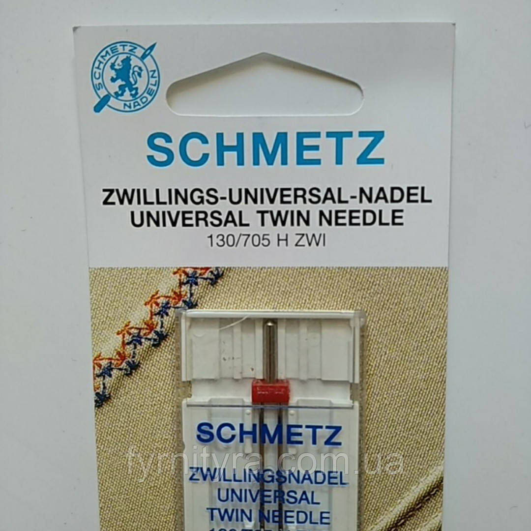 Універсальна 3/90 "SCHMETZ" голка подвійна для побутових швейних машин
