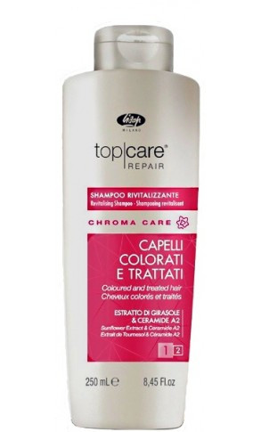 Оживляючий шампунь для фарбованого волосся Lisap Chroma Care revitalising shampoo_250 мл