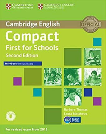 Compact First for Schools 2nd Edition Workbook without Answers with Audio, фото 1