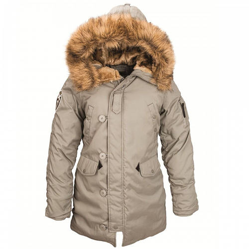 Купить Зимняя женская куртка аляска Alpha Industries Altitude W Parka ...