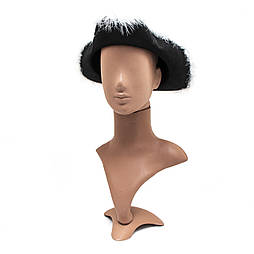 Фетровий капелюх піратський, 58-60 см, чорний, фетр (460175)