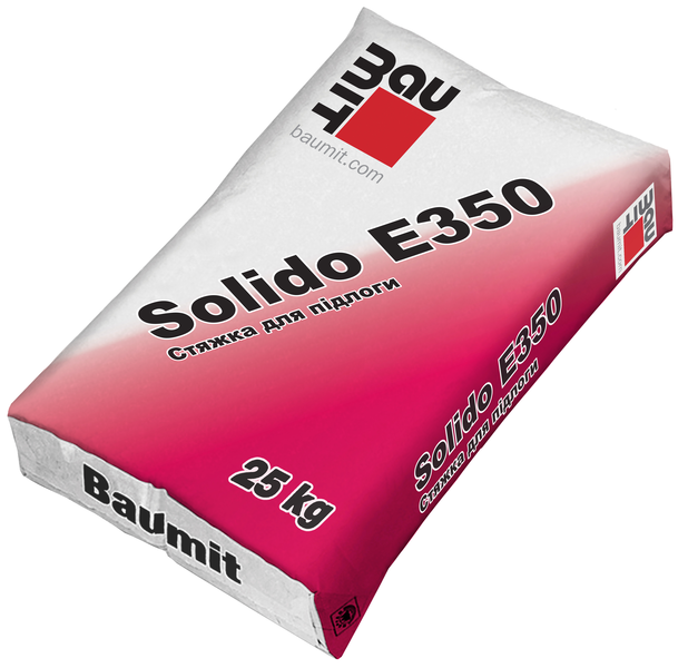 Цементна стяжка Baumit Solido Е 350, 25 кг