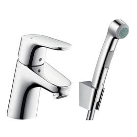 Змішувач для умивальника Hansgrohe Focus 70 з гігієнічним душем — 31926000