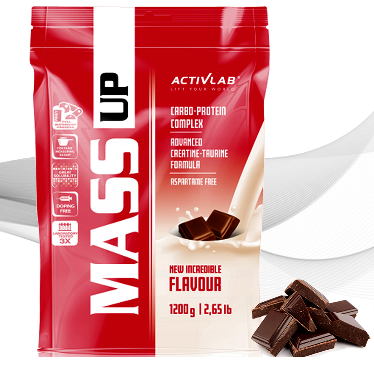 MASS UP (1200 гр) | ActivLab | купить Гейнеры для спортсменов Украина ...