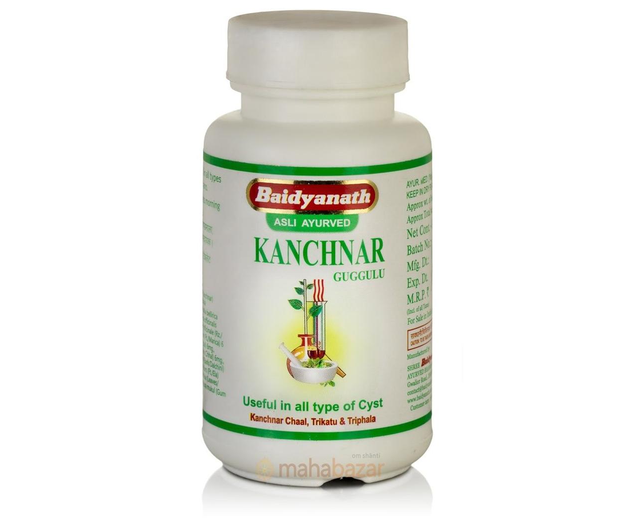 Канчар гуггул, Kanchnar guggle (80таб.) Badyanath