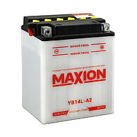 Мото аккумулятор MAXION YB 14L-A2 (12V, 14A)