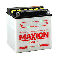 Мото аккумулятор MAXION YB 30L-B (12V, 30A)