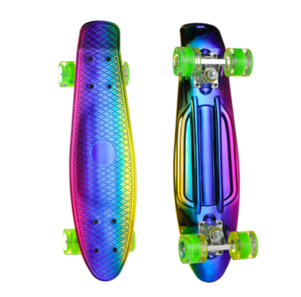 Пеніборд Penny Board з підсвіткою хамелеон, фото 3