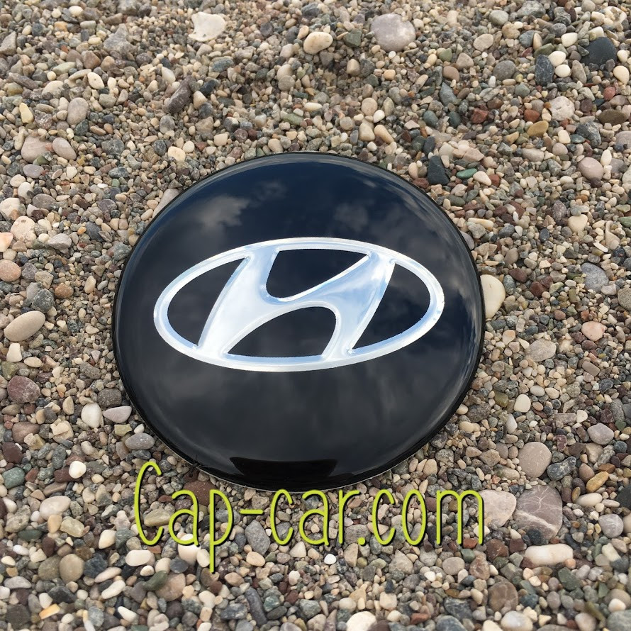 3D наклейка для дисків Hyundai. 65мм ( Хюндай )