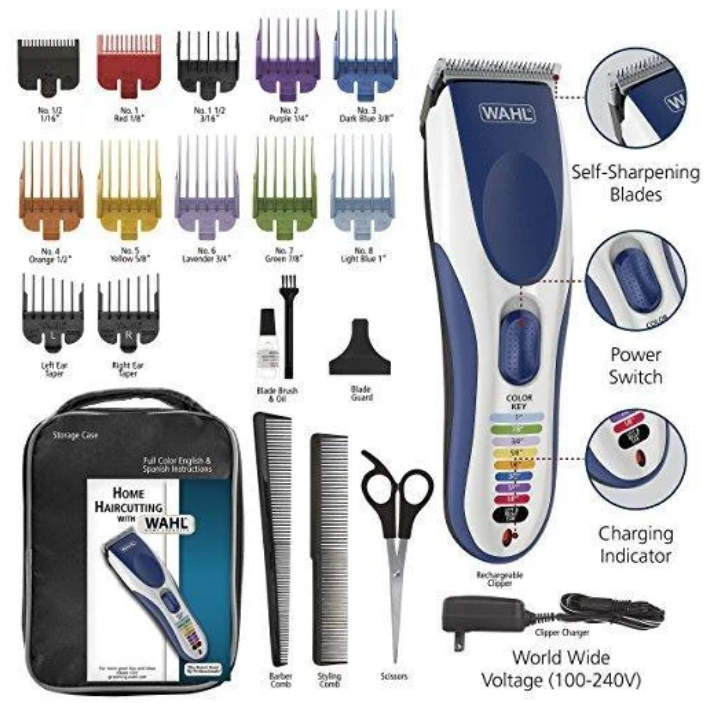 Wahl colorpro cordless clipper deals