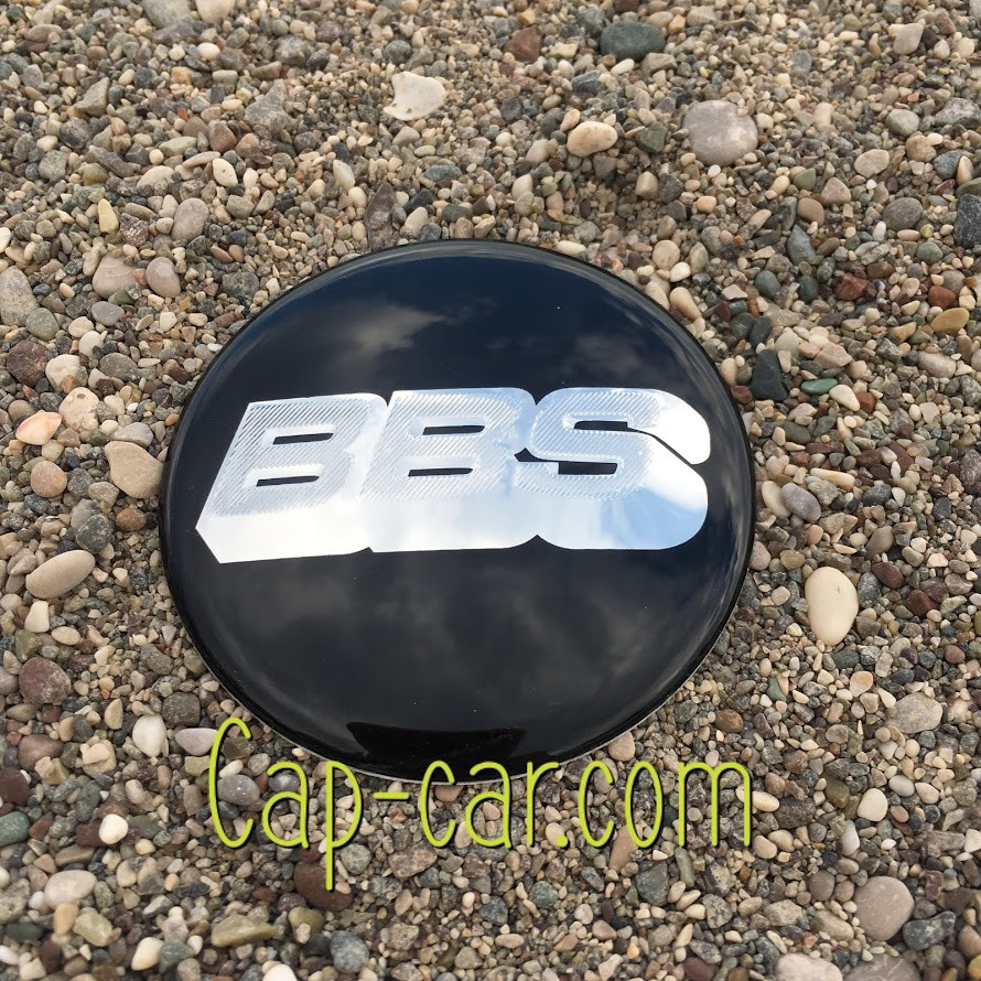 3D-наклейка для дисків BBS (ВВS) 65 мм. Ціна вказана за комплект наклейок із 4 штук.