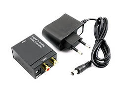 ЦАП аудіо конвертер Toslink, коаксіал - аналог RCA