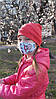 Защитная детская маска с рисунками из хлопка 20*11 см, фото 3