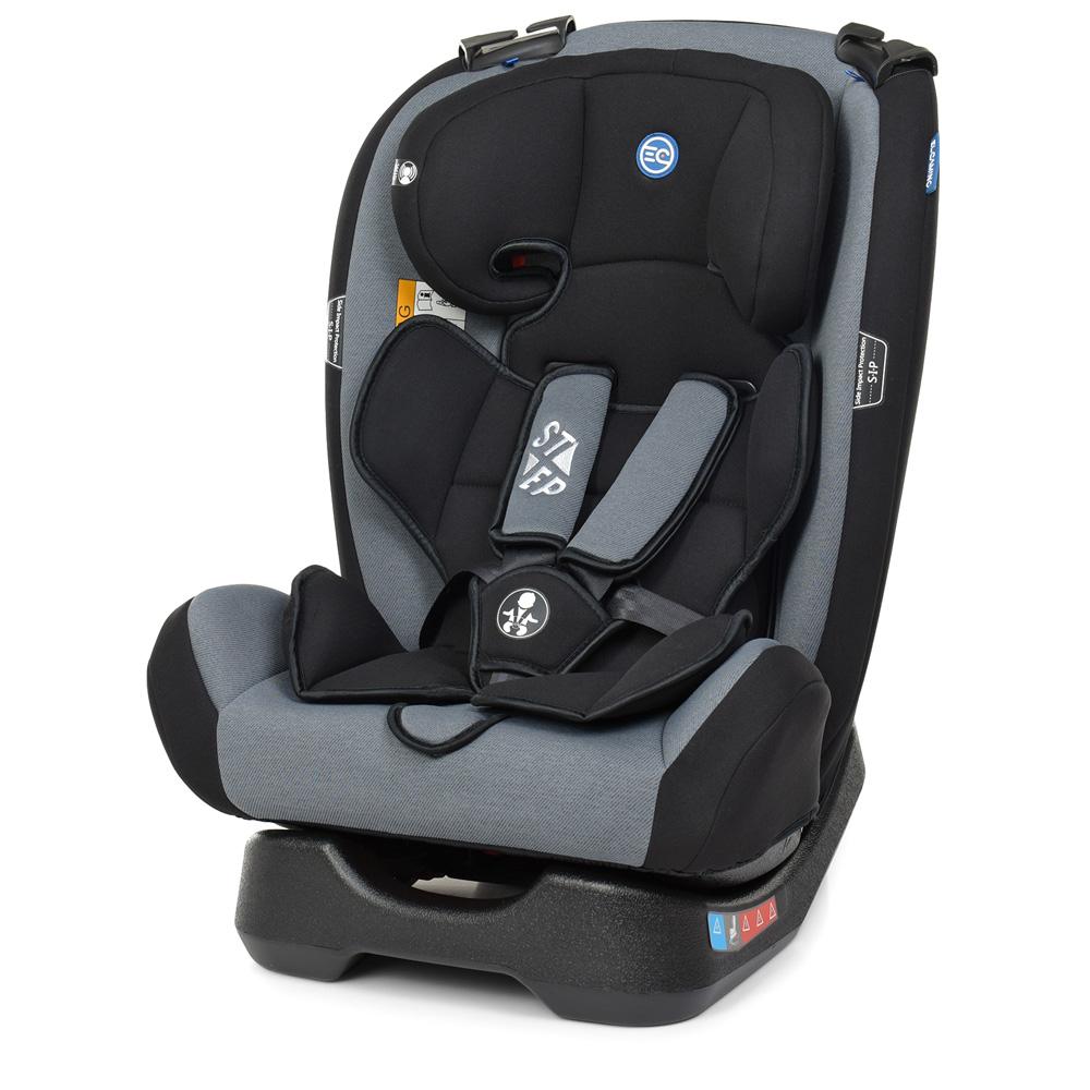 АВТОКРЕСЛО ДЕТСКОЕ ME 1017 "STEP" Royal Dark Gray, 0+1,2,3, темно-серое
