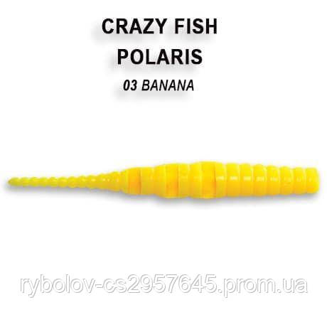 Силікон Crazy Fish Polaris 1.8" 5-45-3-1 аніс