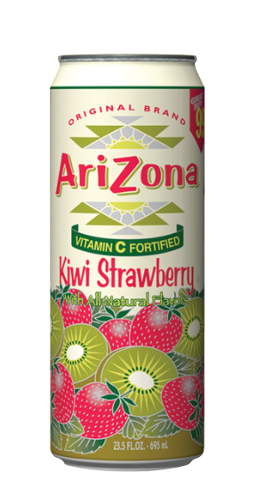 Чай Arizona Tea Kiwi strawberry Аризона ківі та полуниця