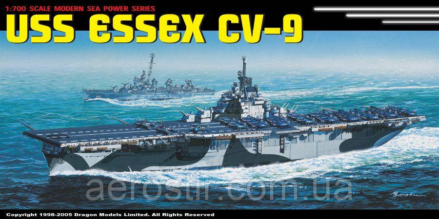 Aircraft Carrier USS Essex CV-9 1/700 Dragon 7049