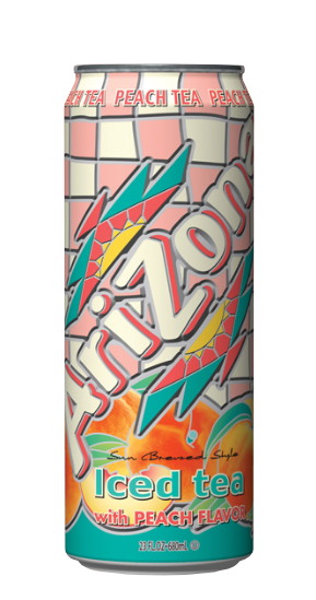 Чай Arizona Peach Tea Аризона з персиковим смаком