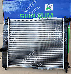 Радіатор охолодження Авео T200,250, радіатор основний 480 мм. МКПП SHIN KUM 96816481