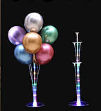 Світлодіодна підставка (стійка) для повітряних куль (на 7 штук), фото 4