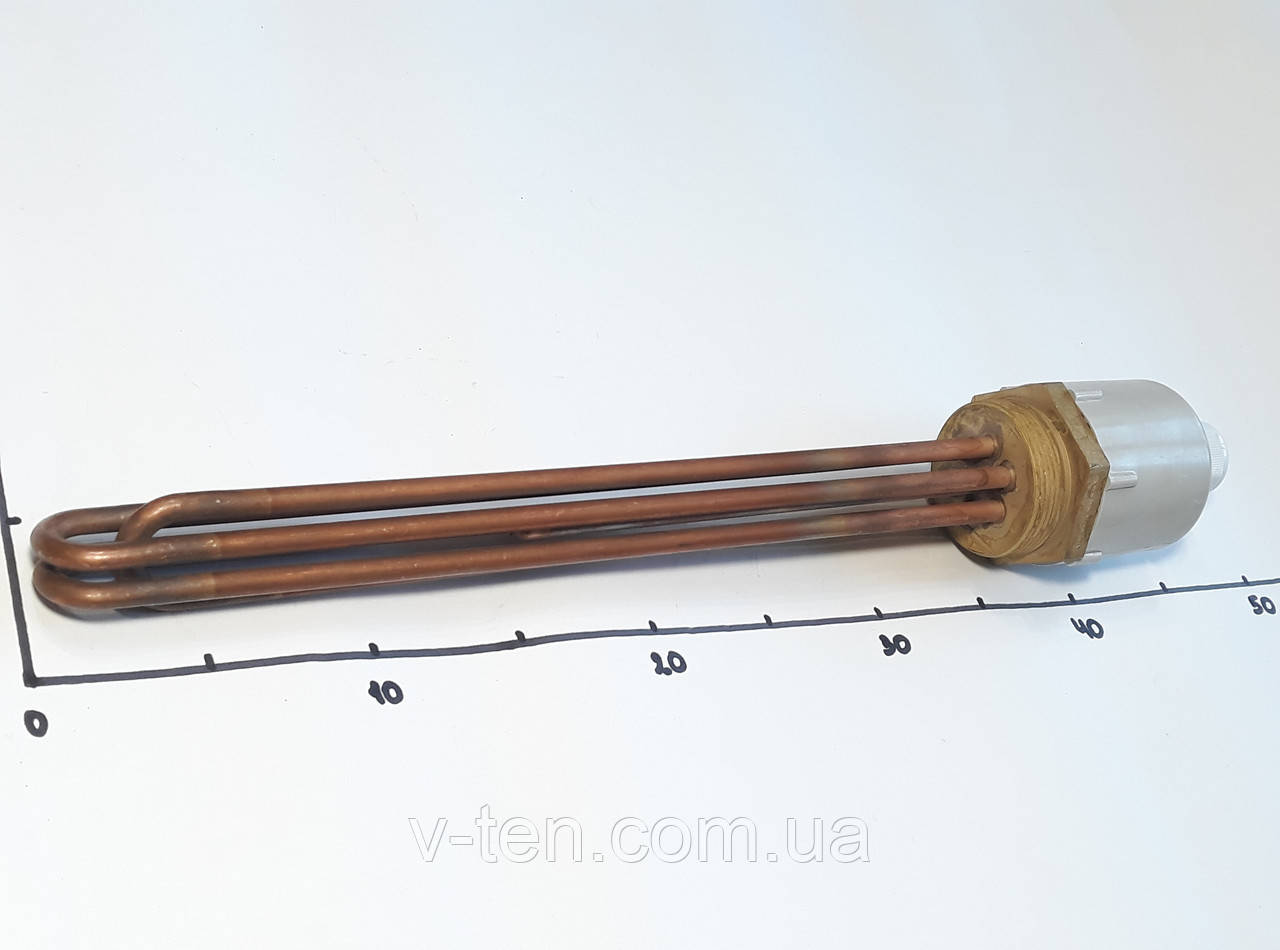 Блок ТЕНів 7500W з різьбою 2" 380V