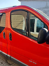 Дефлектори вікон (вітровики) Renault MASTER / MASCOT / Movano 1998-2010 (вставні)