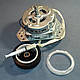 Комплект (мотор центрифуги + сальник + мастило) для пральної машини напівавтомат типу Saturn, фото 2