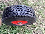 Колесо 4.10/3.50-4 для тачки пінополіуретанове, фото 6