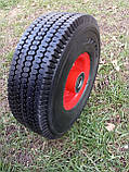 Колесо 4.10/3.50-4 для тачки пінополіуретанове, фото 2