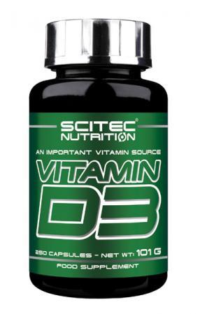 Вітаміни Vitamin D3 (250 кап) Scitec Nutrition