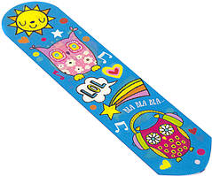 Закладка пласт. "Yes" №706927 2D Disco owls(100)