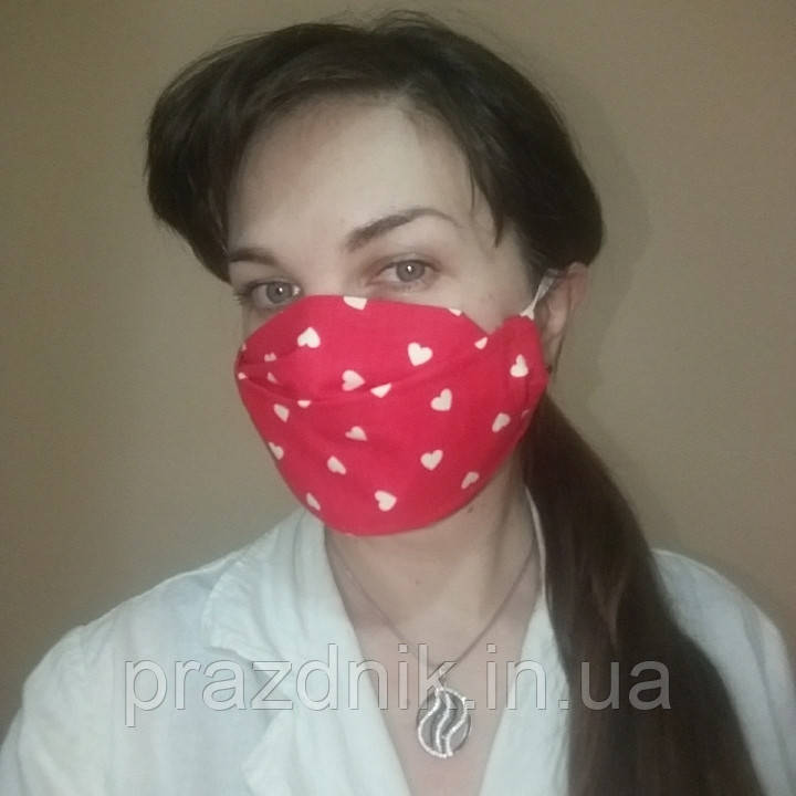 Маска захисна багаторазова принт