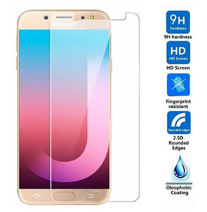 Захисне скло Tempered ProGlass 0,33 mm 2,5D для Samsung Galaxy J7 (2017) J730 прозоре