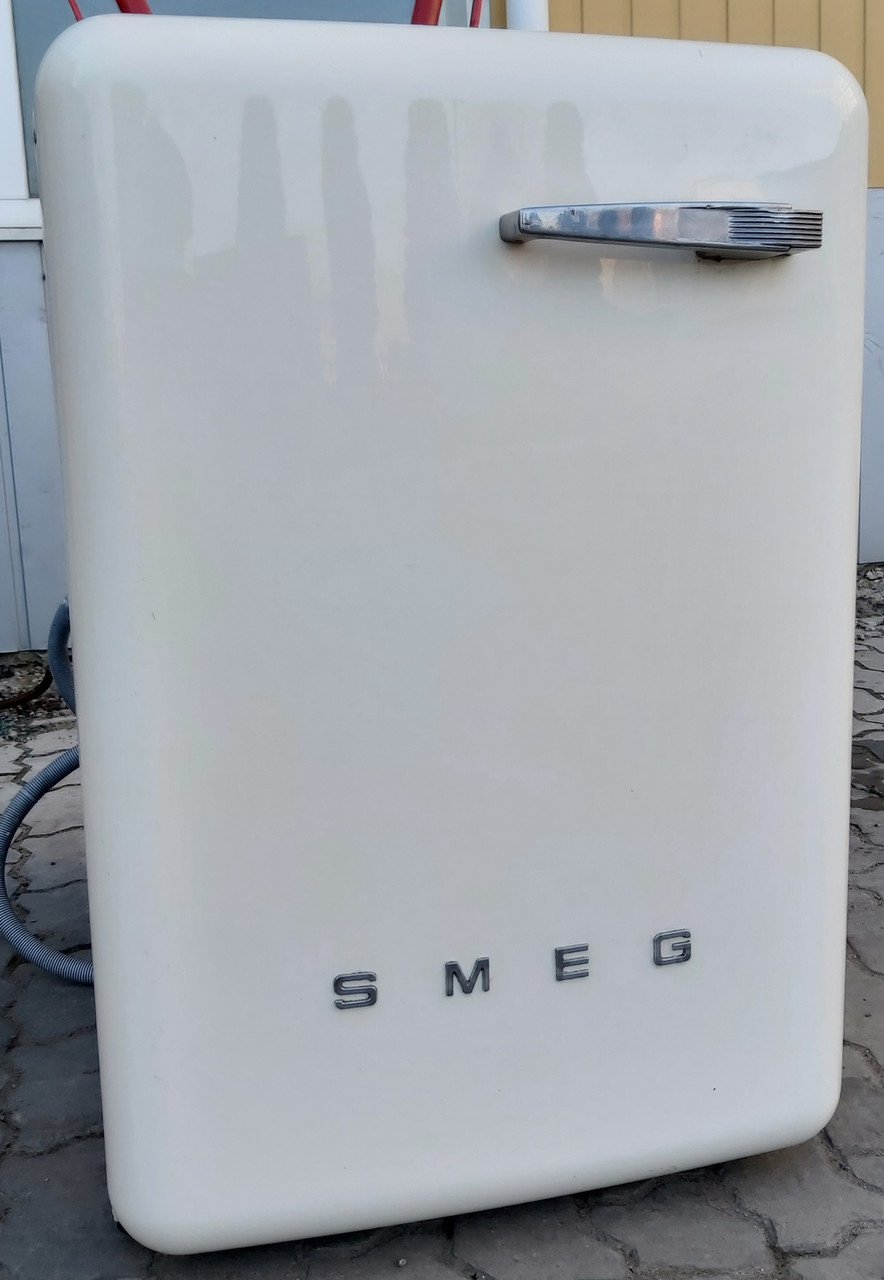 Пральна машина в ретростилі Smeg Смег Бежева, фото 1