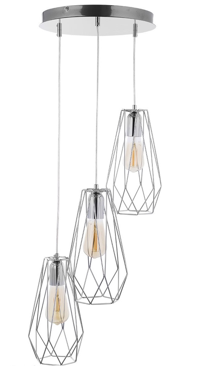 Люстра підвісна TK Lighting 2846 LUGO CHROM