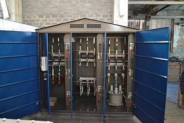 КТП 400 кВа 6/10/0,4 комплектна трансформаторна підстанція КТПГС (КТПММ) для міських мереж