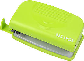 Дирокол "Economix" 10арк. пласт.-метал. салатовий №E40133-13(12)