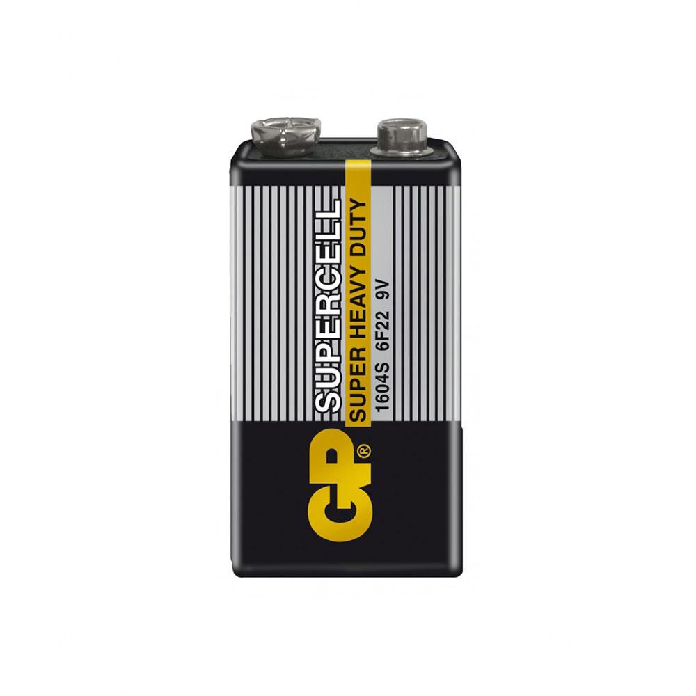 Батарейка 9v (6F22) GP Supercell