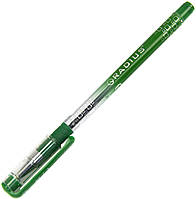 Ручка кульк. "Radius" №0184 I-pen 0,7мм зелена,напівпрозор. корпус(12)(144)(1728)